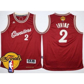 Cavaliers #2 Kyrie Irving Red 2015-2016 Christmas Day The Finals Patch Stitched Youth NBA Jersey Cavaliers #2 Kyrie Irving Red 2015-2016 Christmas Day The Finals Patch Stitched Youth NBA Jersey
