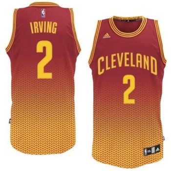 Cavaliers #2 Kyrie Irving Red Resonate Fashion Swingman Stitched NBA Jersey Cavaliers #2 Kyrie Irving Red Resonate Fashion Swingman Stitched NBA Jersey