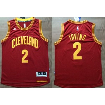 Cavaliers #2 Kyrie Irving Red Revolution 30 Stitched NBA Jersey Cavaliers #2 Kyrie Irving Red Revolution 30 Stitched NBA Jersey
