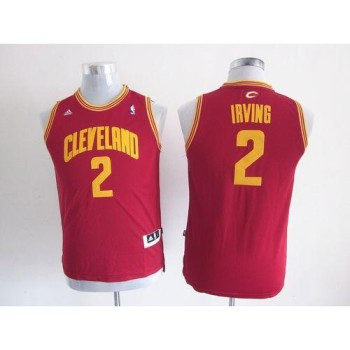Cavaliers #2 Kyrie Irving Red Stitched Youth NBA Jersey Cavaliers #2 Kyrie Irving Red Stitched Youth NBA Jersey
