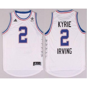 Cavaliers #2 Kyrie Irving White 2015 All Star Stitched NBA Jersey Cavaliers #2 Kyrie Irving White 2015 All Star Stitched NBA Jersey
