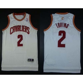 Cavaliers #2 Kyrie Irving White Revolution 30 Stitched NBA Jersey Cavaliers #2 Kyrie Irving White Revolution 30 Stitched NBA Jersey