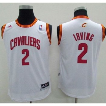 Cavaliers #2 Kyrie Irving White Stitched Youth NBA Jersey Cavaliers #2 Kyrie Irving White Stitched Youth NBA Jersey