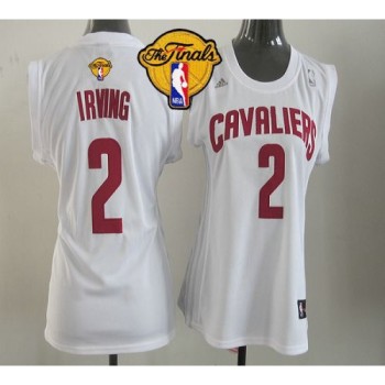 Cavaliers #2 Kyrie Irving White The Finals Patch Women Fashion Stitched NBA Jersey Cavaliers #2 Kyrie Irving White The Finals Patch Women Fashion Stitched NBA Jersey
