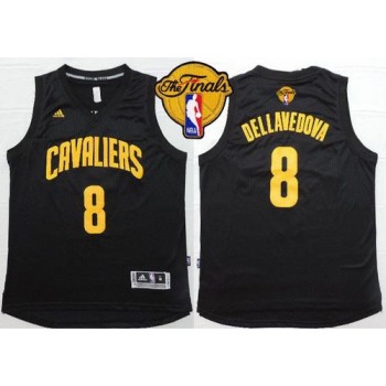 Cavaliers #8 Matthew Dellavedova Black Fashion The Finals Patch Stitched NBA Jersey Cavaliers #8 Matthew Dellavedova Black Fashion The Finals Patch Stitched NBA Jersey
