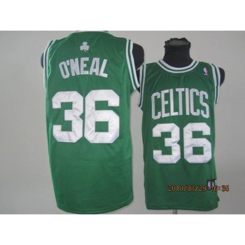 Celtics #36 Shaquille O'Neal Stitched Green (White No.) NBA Jersey Celtics #36 Shaquille O'Neal Stitched Green (White No.) NBA Jersey