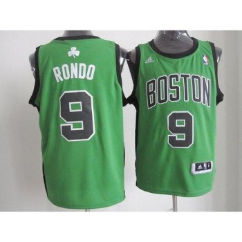 Celtics #9 Rajon Rondo Green(Black No.) Alternate Revolution 30 Stitched NBA Jersey Celtics #9 Rajon Rondo Green(Black No.) Alternate Revolution 30 Stitched NBA Jersey