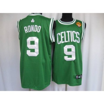 Celtics #9 Rajon Rondo Stitched Green Final Patch NBA Jersey Celtics #9 Rajon Rondo Stitched Green Final Patch NBA Jersey