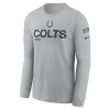 Men's Indianapolis Colts Gray 2024 Salute To Service Long Sleeve T-Shirt