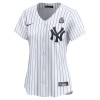 Women's New York Yankees #99 Aaron Judge White 2024 World Series Home Limited Player Jersey