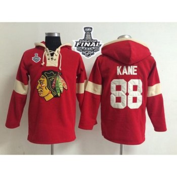 Chicago Blackhawks #88 Patrick Kane Red 2015 Stanley Cup Pullover NHL Hoodie Chicago Blackhawks #88 Patrick Kane Red 2015 Stanley Cup Pullover NHL Hoodie