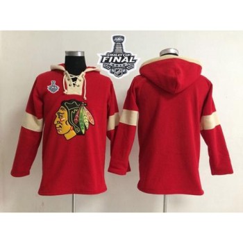 Chicago Blackhawks Blank Red 2015 Stanley Cup Pullover NHL Hoodie Chicago Blackhawks Blank Red 2015 Stanley Cup Pullover NHL Hoodie
