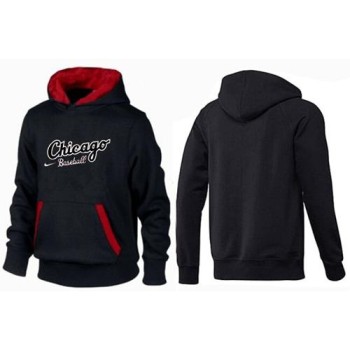 Chicago White Sox Pullover Hoodie Black & Red Chicago White Sox Pullover Hoodie Black & Red