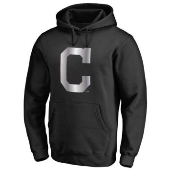Cleveland indians Platinum Collection Pullover Hoodie Black Cleveland indians Platinum Collection Pullover Hoodie Black