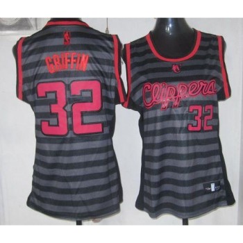 Clippers #32 Blake Griffin Black/Grey Women's Groove Stitched NBA Jersey Clippers #32 Blake Griffin Black/Grey Women's Groove Stitched NBA Jersey