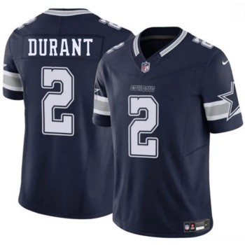 Men's Dallas Cowboys #2 Cobie Durant Navy F.U.S.E Vapor Untouchable Limited Stitched Football Jersey
