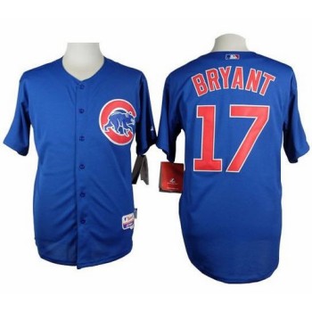 Cubs #17 Kris Bryant Blue Alternate Cool Base Stitched MLB Jersey Cubs #17 Kris Bryant Blue Alternate Cool Base Stitched MLB Jersey
