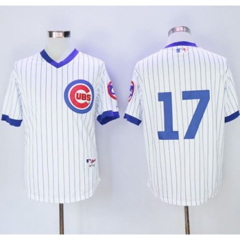 Cubs #17 Kris Bryant White 1988 Turn Back The Clock Stitched MLB Jersey Cubs #17 Kris Bryant White 1988 Turn Back The Clock Stitched MLB Jersey