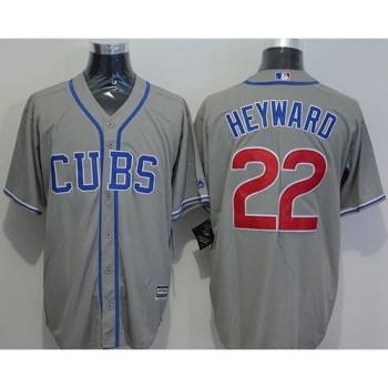 Cubs #22 Jason Heyward Grey New Cool Base Alternate Road Stitched MLB Jersey Cubs #22 Jason Heyward Grey New Cool Base Alternate Road Stitched MLB Jersey