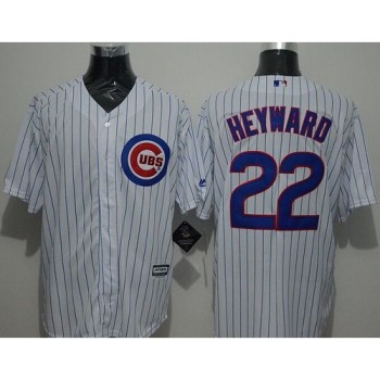 Cubs #22 Jason Heyward White Strip New Cool Base Stitched MLB Jersey Cubs #22 Jason Heyward White Strip New Cool Base Stitched MLB Jersey