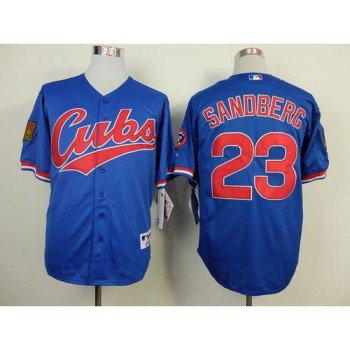 Cubs #23 Ryne Sandberg Blue 1994 Turn Back The Clock Stitched MLB Jersey Cubs #23 Ryne Sandberg Blue 1994 Turn Back The Clock Stitched MLB Jersey