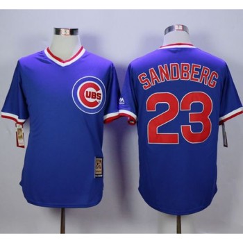 Cubs #23 Ryne Sandberg Blue Cooperstown Stitched MLB Jersey Cubs #23 Ryne Sandberg Blue Cooperstown Stitched MLB Jersey