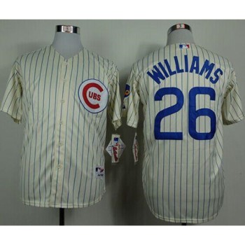 Cubs #26 Billy Williams Cream 1969 Turn Back The Clock Stitched MLB Jersey Cubs #26 Billy Williams Cream 1969 Turn Back The Clock Stitched MLB Jersey