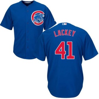 Cubs #41 John Lackey Blue Alternate Stitched Youth MLB Jersey Cubs #41 John Lackey Blue Alternate Stitched Youth MLB Jersey