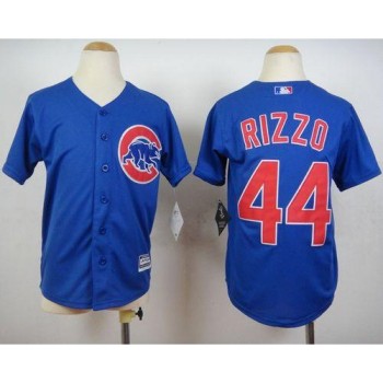 Cubs #44 Anthony Rizzo Blue Cool Base Stitched Youth MLB Jersey Cubs #44 Anthony Rizzo Blue Cool Base Stitched Youth MLB Jersey