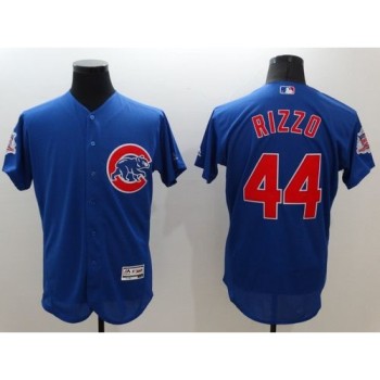 Cubs #44 Anthony Rizzo Blue Flexbase Authentic Collection Stitched MLB Jersey Cubs #44 Anthony Rizzo Blue Flexbase Authentic Collection Stitched MLB Jersey