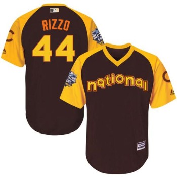 Cubs #44 Anthony Rizzo Brown 2016 All-Star National League Stitched Youth MLB Jersey Cubs #44 Anthony Rizzo Brown 2016 All-Star National League Stitched Youth MLB Jersey