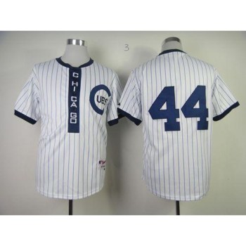 Cubs #44 Anthony Rizzo White 1909 Turn Back The Clock Stitched MLB Jersey Cubs #44 Anthony Rizzo White 1909 Turn Back The Clock Stitched MLB Jersey