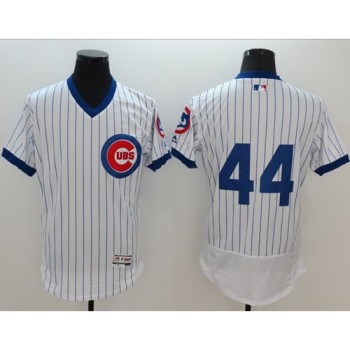 Cubs #44 Anthony Rizzo White Flexbase Authentic Collection Cooperstown Stitched MLB Jersey Cubs #44 Anthony Rizzo White Flexbase Authentic Collection Cooperstown Stitched MLB Jersey