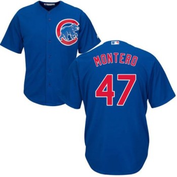 Cubs #47 Miguel Montero Blue Alternate Stitched Youth MLB Jersey Cubs #47 Miguel Montero Blue Alternate Stitched Youth MLB Jersey