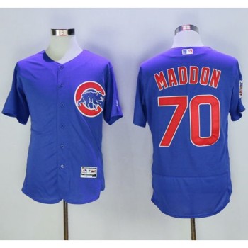 Cubs #70 Joe Maddon Blue Flexbase Authentic Collection Stitched MLB Jersey Cubs #70 Joe Maddon Blue Flexbase Authentic Collection Stitched MLB Jersey