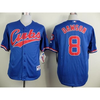 Cubs #8 Andre Dawson Blue 1994 Turn Back The Clock Stitched MLB Jersey Cubs #8 Andre Dawson Blue 1994 Turn Back The Clock Stitched MLB Jersey
