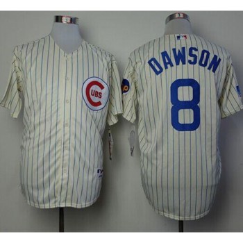 Cubs #8 Andre Dawson Cream 1969 Turn Back The Clock Stitched MLB Jersey Cubs #8 Andre Dawson Cream 1969 Turn Back The Clock Stitched MLB Jersey