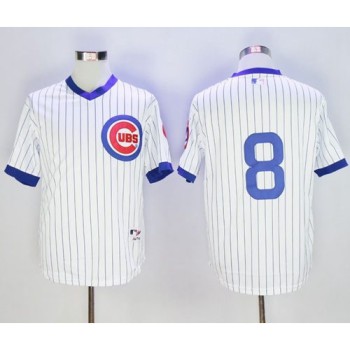 Cubs #8 Andre Dawson White 1988 Turn Back The Clock Stitched MLB Jersey Cubs #8 Andre Dawson White 1988 Turn Back The Clock Stitched MLB Jersey