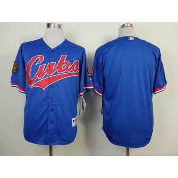 Cubs Blank Blue 1994 Turn Back The Clock Stitched MLB Jersey Cubs Blank Blue 1994 Turn Back The Clock Stitched MLB Jersey