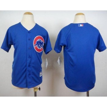 Cubs Blank Blue Cool Base Stitched Youth MLB Jersey Cubs Blank Blue Cool Base Stitched Youth MLB Jersey