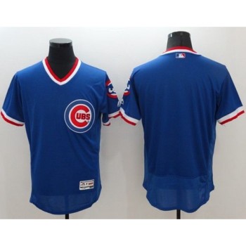 Cubs Blank Blue Flexbase Authentic Collection Cooperstown Stitched MLB Jersey Cubs Blank Blue Flexbase Authentic Collection Cooperstown Stitched MLB Jersey