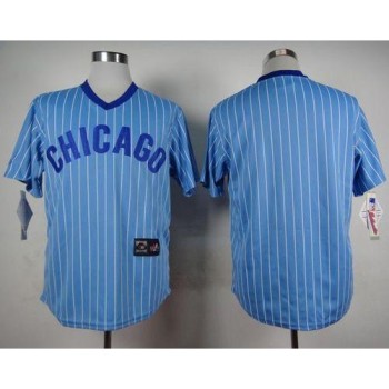 Cubs Blank Blue(White Strip) Cooperstown Throwback Stitched MLB Jersey Cubs Blank Blue(White Strip) Cooperstown Throwback Stitched MLB Jersey