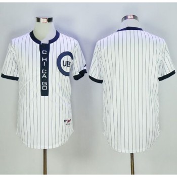 Cubs Blank White 1909 Turn Back The Clock Stitched MLB Jersey Cubs Blank White 1909 Turn Back The Clock Stitched MLB Jersey