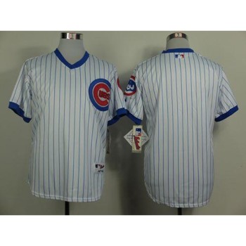 Cubs Blank White 1988 Turn Back The Clock Stitched MLB Jersey Cubs Blank White 1988 Turn Back The Clock Stitched MLB Jersey