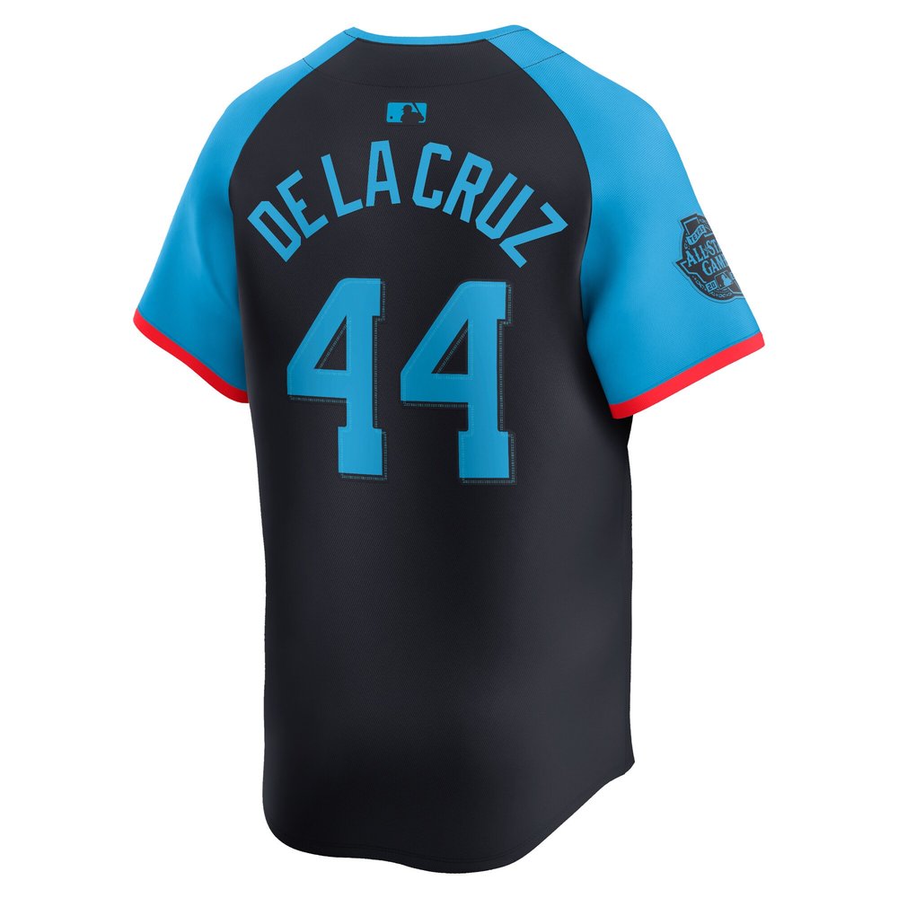 Men's National League Elly De La Cruz Navy 2024 MLB All-Star Game Limited Player Jersey