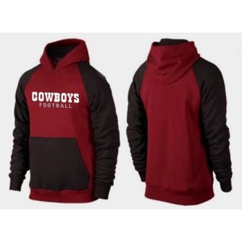 Dallas Cowboys English Version Pullover Hoodie Burgundy Red & Black Dallas Cowboys English Version Pullover Hoodie Burgundy Red & Black
