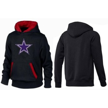 Dallas Cowboys Logo Pullover Hoodie Black & Red Dallas Cowboys Logo Pullover Hoodie Black & Red