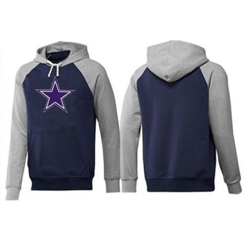 Dallas Cowboys Logo Pullover Hoodie Dark Blue & Grey Dallas Cowboys Logo Pullover Hoodie Dark Blue & Grey