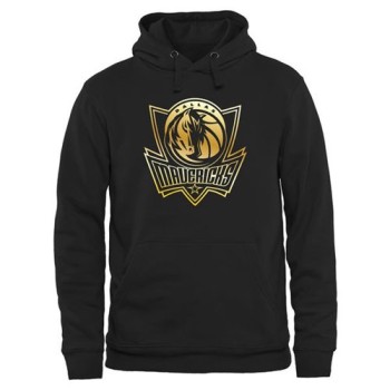 Dallas Mavericks Gold Collection Pullover Hoodie Black Dallas Mavericks Gold Collection Pullover Hoodie Black