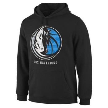 Dallas Mavericks Noches Enebea Pullover Hoodie Black Dallas Mavericks Noches Enebea Pullover Hoodie Black